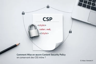 Comment mettre en oeuvre une Content Security Policy tout en conservant des css inline ?
