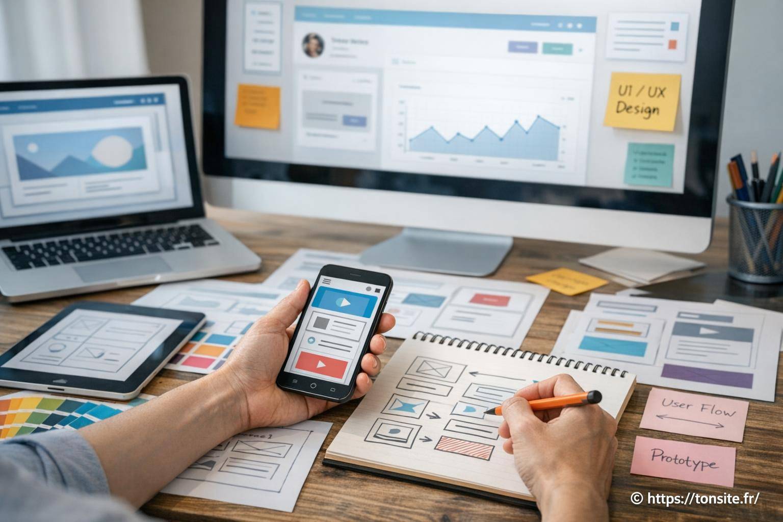 Design, UX et création de pages