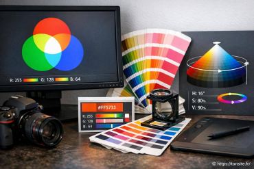 A quoi correspondent les codes couleurs RGB, Hexadécimal et HSV ?