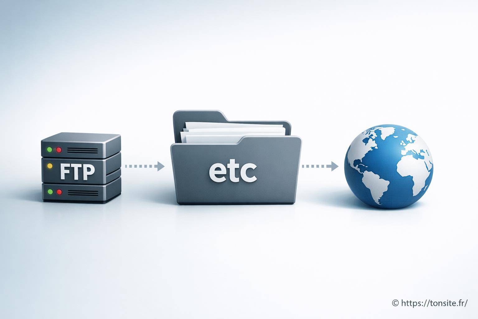 À quoi correspond le dossier etc sur mon FTP ?