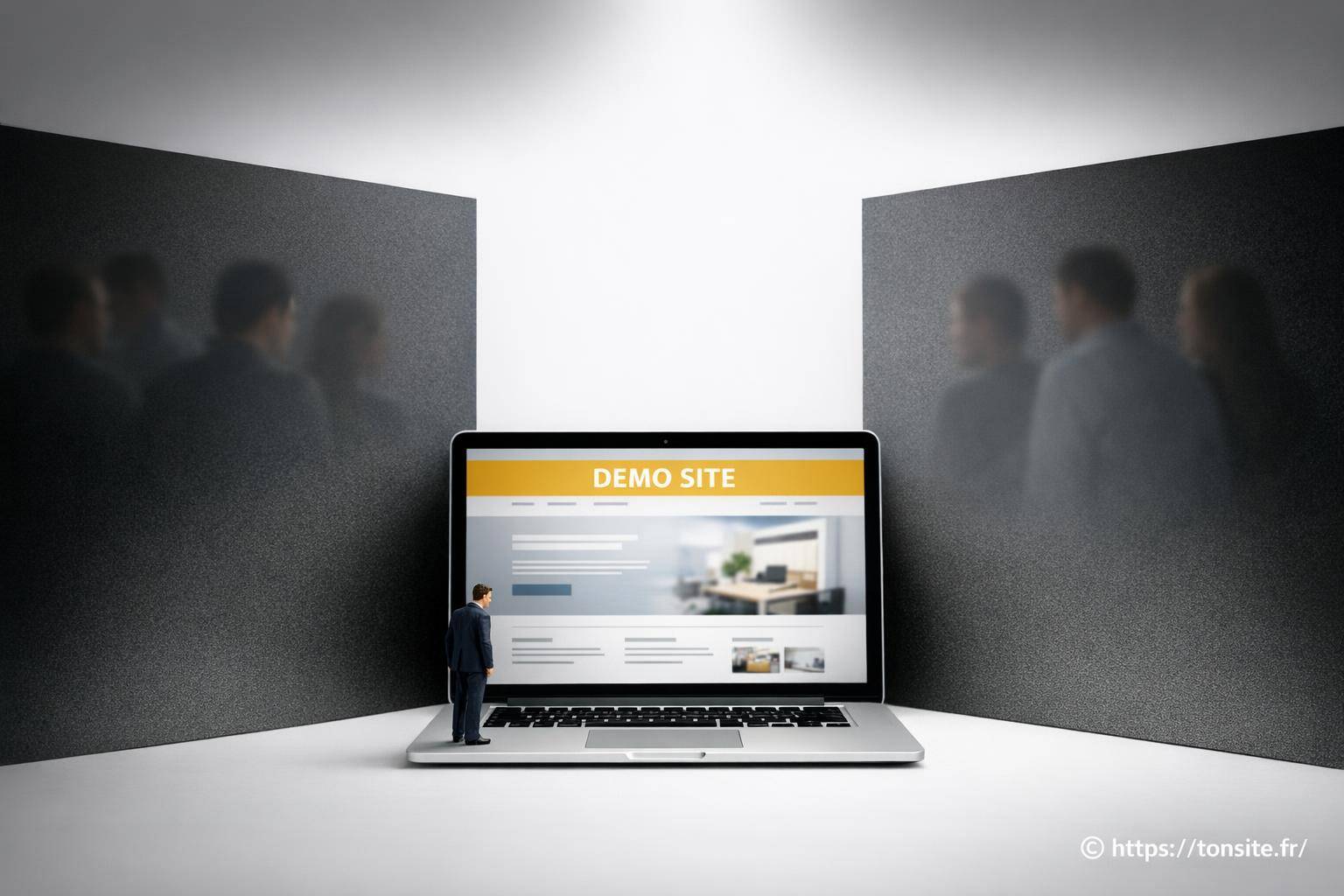 Comment afficher une version démo d'un site à son client sans la rendre publique ?