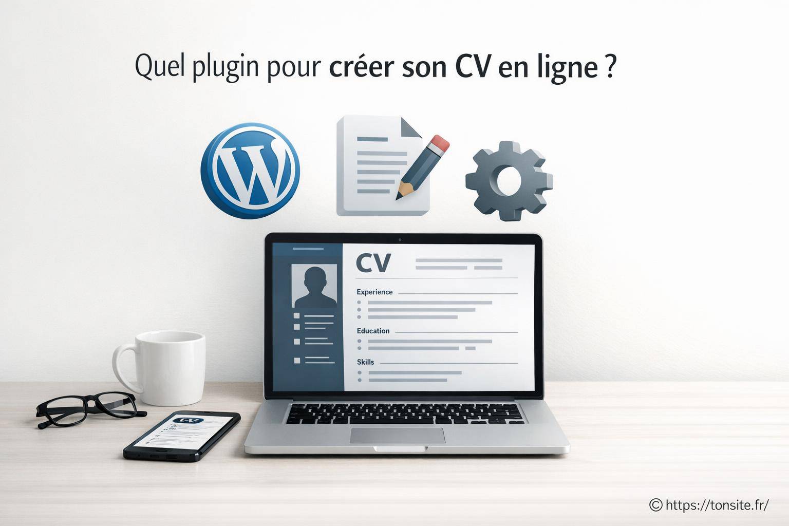 Quel plugin pour créer son CV en ligne facilement ?
