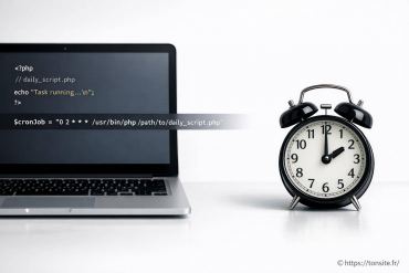 Comment créer un script php qui s'exécute via une tâche cron tous les jours ?