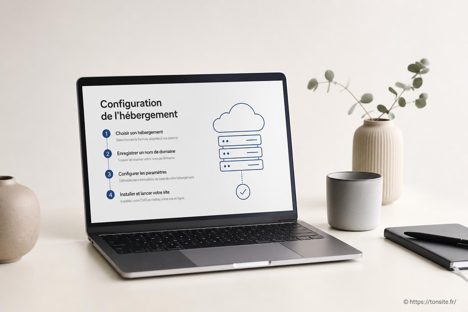 Les étapes pour configurer son hébergement facilement et sans stress